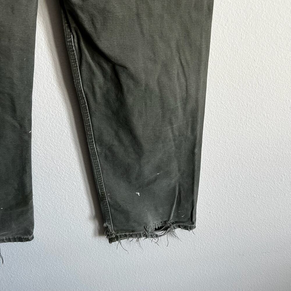 Carhartt B136 MOS green double knee work wear carpenter pants - Picture 15 of 15